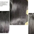 18A Light Yaki Straight Hair Bundles 4PCS Deal Natural Color 100% Human Hair Bundles Quick Weaves Sew In Human Hair Extensions