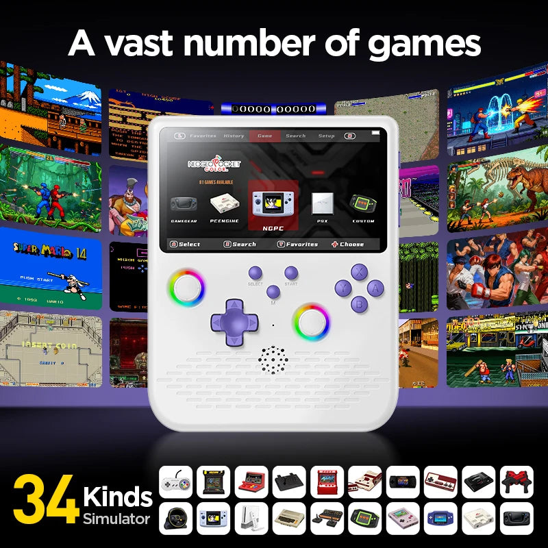 Portable Game Linux Device Gaming Games Handheld Game Handheld Game Console Retro Gaming Device Handheld Game Player