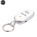Wireless 10m Anti-Lost Alarm Key Finder Locator Keychain Whistle Sound With LED Light Mini Anti Lost Key Finder