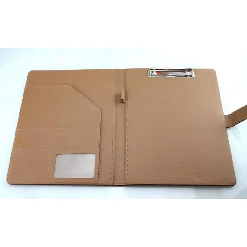Multifunctional A4 Conference Folder Business Stationery PU Leather Contract File Folders Binder Office Supplies Desk Organizers