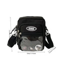 Korean Fashion Crossbody Bags for Women and Men Unisex Itabag Transparent Pocket Phone Bag and Purse Small Shoulder Bag Ita Bag
