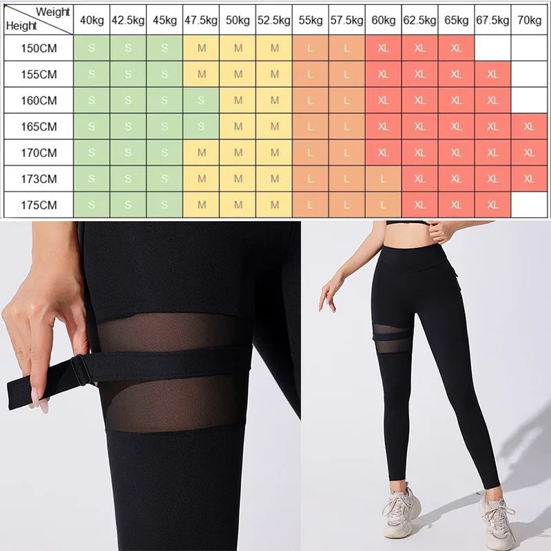Cloud Hide COOL Girl Yoga Pants XS Gym Fitness Leggings for Women High Waist Sports Trousers Tights Workout Bike Sports Clothing