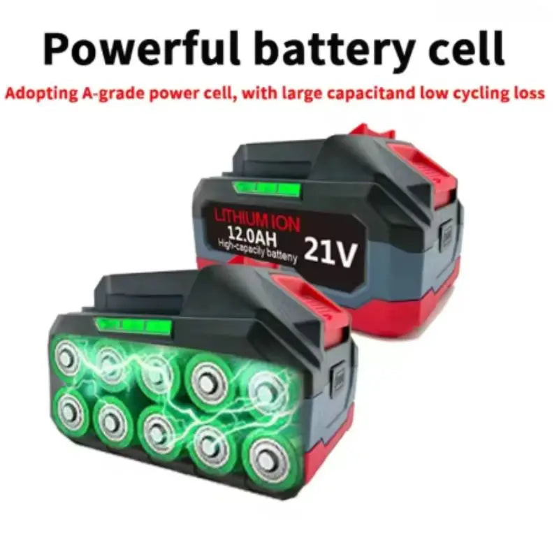 for Makita6.0Am 9.0Am 12.0Am 18V 12.0Ah Rechargeable Battery for Makita Cordless Drill & Power Tools