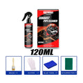 30/120ml Car Motorcycle Exhaust Pipe Cleaner Car Rust Remover with Gloves and Brush Repair Maintenance Tool Set Car Clean Tools