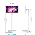 Hot Products 22 Inch Android13 Smart Interact Screen Built-in Battery With USB WiFi Moveable Stand HD Touch LCD Smart TV