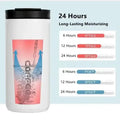 Portable 500ML Stainless Steel Coffee Thermos Bottle Thermal Mug Leakproof Car Vacuum Flasks Coffee Cup Travel Insulated Bottles