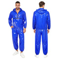 Men Waterproof Glossy Jacket Tops with Jogging Pants Hip | SAMAG