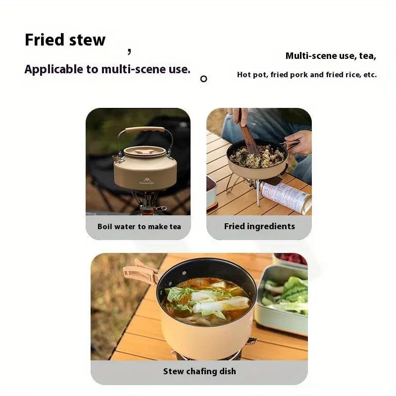 Mountainhiker new set pot kettle outdoor pots and pans stove camping equipment cooker cooker cooker cooker cooker cooker