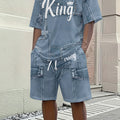 Men's Matching Sets Plus Size Menswear Tracksuit Clothing | SAMAG