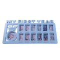 Baby Keepsake Frame 0-12 Months Pictures My First Year Photo Frame Newborn Memory Gifts Souvenirs Photo Frame For Babies