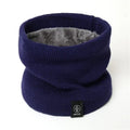 Winter Warm Knitted Neck Scarf for Women Men Plush Full Mask Outdoor Cashmere Solid Snood Scarves Thick Bufanda Muffler