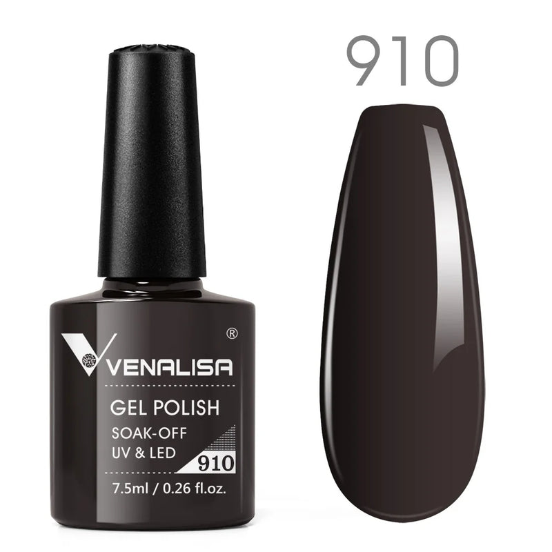 VENALISA Non Cleansing Topcoat Nail Art 7.5ml Soak off Base Coat Foundation No Wipe Top Coat Nail Gel Funny Bunny Gel Varnish
