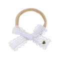 New Fashion Mesh lace edge Hair Accessories Lace Edge Hair Hoops Baby Bow Hair Accessories Hair Straps Girl Decoration