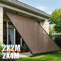2x2m/2x4m Black Sun Shade Net Beige Shading UV Protection | SAMAG