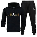 Men's Fashionable Casual Sportswear Outdoor Fitness Jogging Set Autumn and Winter Pullover Hoodie + - View 6 | SAMAG