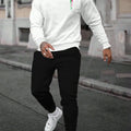 2026Design New Printed Sweatshirt Men Two Pieces Long Pants Set Spring and Autumn Winter Warm Suit Jogger - View 3 | SAMAG