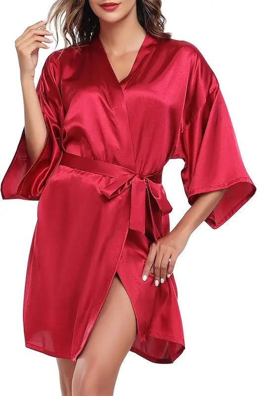 New Women's Sleeping Robe Home Clothes Bridal Morning | SAMAG