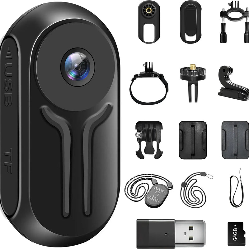 Outdoor Sports Camera 1080P Motorcycle Bike Filming Action Video Recording Body Cam