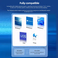 KEBIDUMEI 900Mbps WiFi USB Adapter Bluetooth5.4 Receiver 2.4G/5Ghz Wi - Fi Dongle 802.11AC Powerful - Visuel 5 | SAMAG