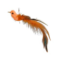 Plush Simulated Bird Cat Stick Head Cat Teaser Stick Colorful Cat Playing Teaser Wand Suction Cup Teaser Toy Interactive Cat Toy