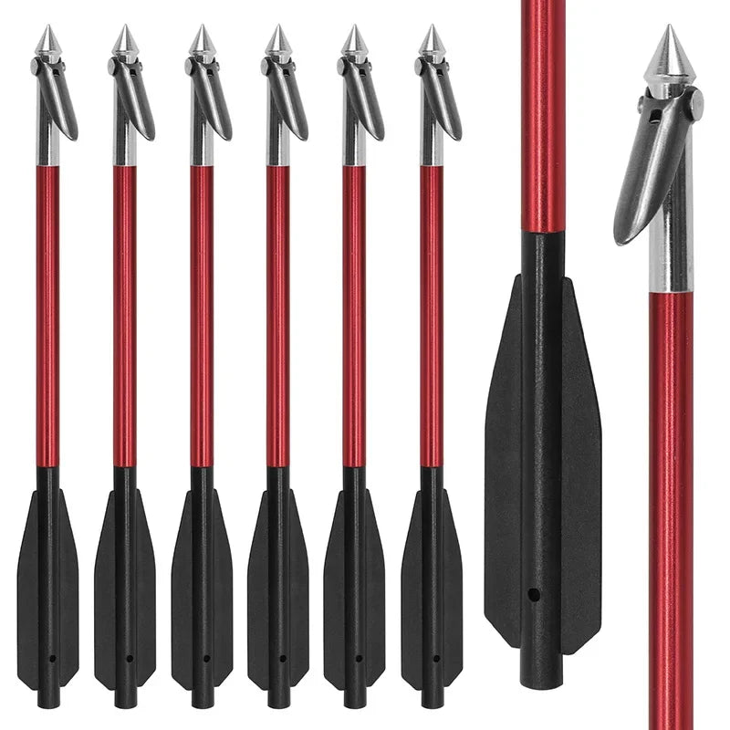 Fishing Short Arrow Metal Aluminum Shaft 6.8 Inches | SAMAG