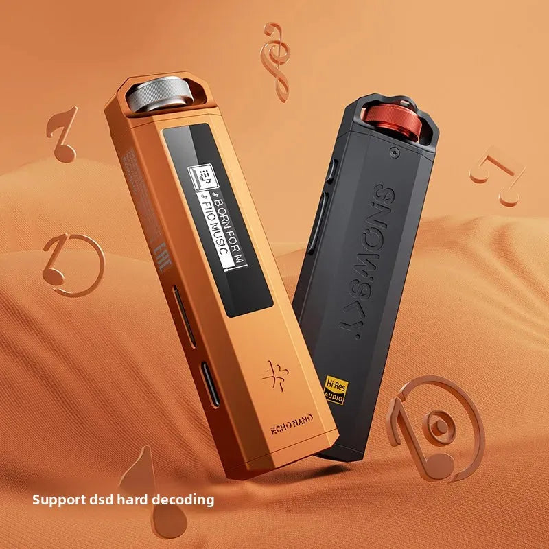 FiiO SnowSky ECHO NANO Portable Lossless HiFi Music Player High Resolution DAP MP3 Player High Res Sound For Audiophiles