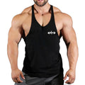 Brand Gym Stringer Tank Top Men Bodybuilding Clothing Cotton Sleeveless Shirt Man Fitness Vest Singlet Sportwear Workout Tanktop