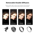 90cm/65cm/55cm Octagonal Softbox Quick Release Bowens Mount with Honeycomb Grid Light Diffusers for Photography Studio Flash