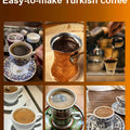 Turkish Coffee Maker Sonifer SF-3591 700W 250ml SUS304 Stainless Steel Pot Anti Spill Temperature Control Home Coffee Machine