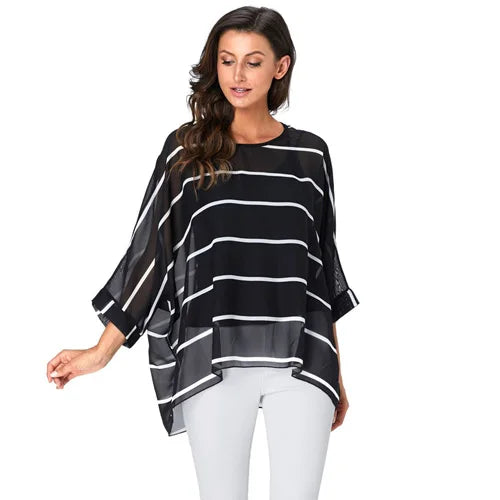 BHflutter 4XL 5XL 6XL Plus Size Women Blouse Sexy Off - View 22 | SAMAG