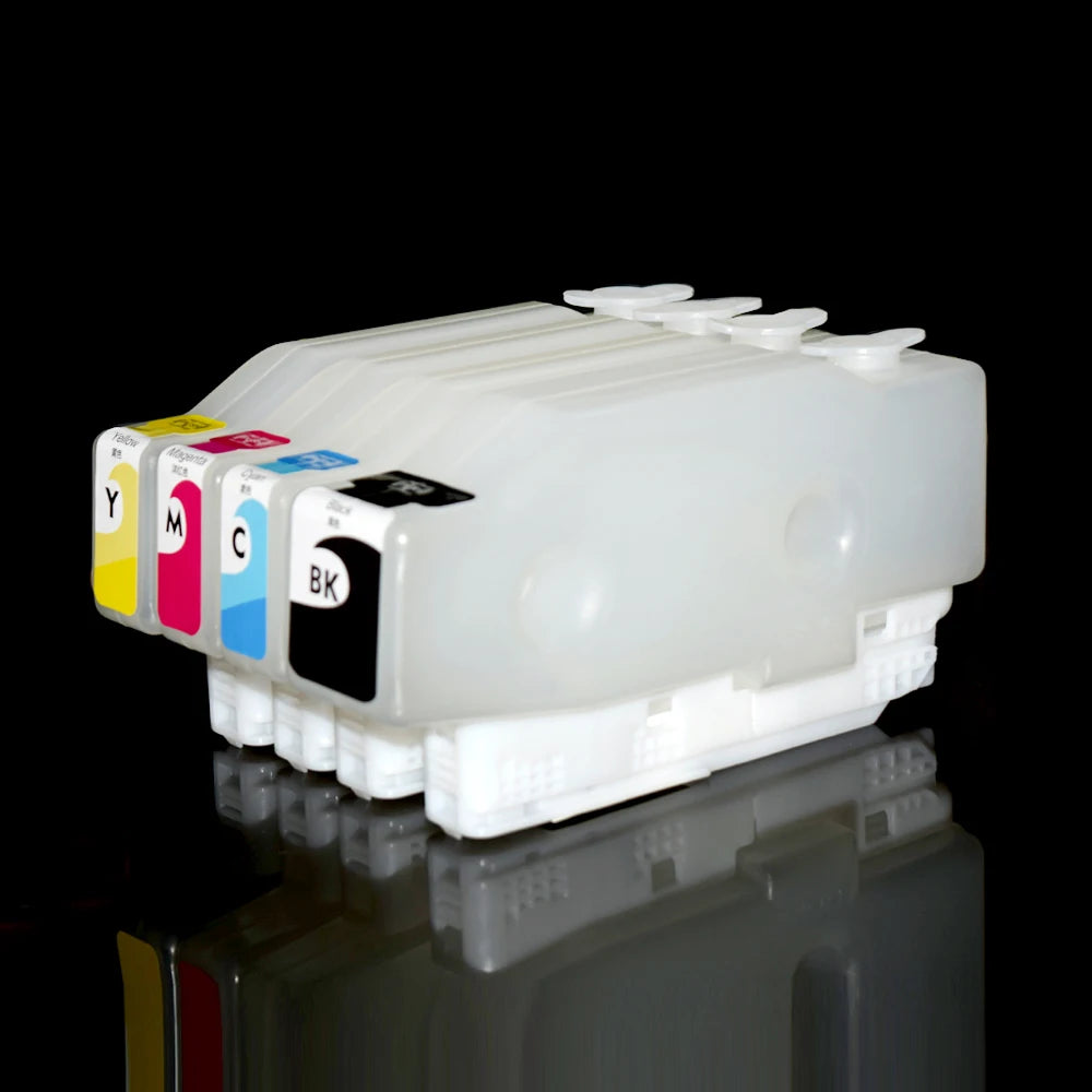 600ml and 350ml C400 C550 Refillable Ink Cartridge Without Chip For Epson WorkForce Enterprise AM-C400 AM-C550 GROW Printer