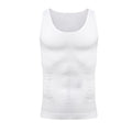 Mens Slimming Compression Shapewear Elastic Breathable Undershirt Gynecomastia Chest Compression Body Shaper Daily Under Clothes