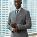 ST Cassy Light Brown Elegant Man Suits High Quality Two-Piece Dress Wedding Party Outfit for Man Blazer Luxury Man Dinner Suit