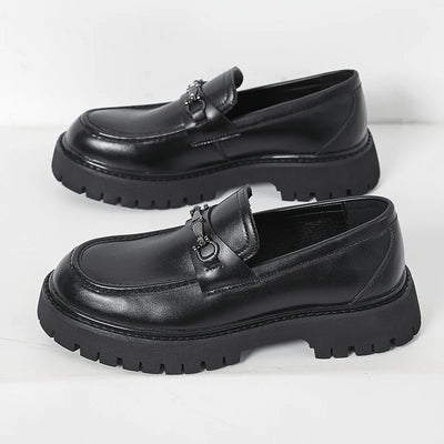 Hot-selling Men's Leather Loafers Slip on Flats Anti-slip | SAMAG