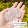 2.5-3.5cm Gorgeous Clear Quartz Healing Rough Natural Raw Stones Crystal For Reiki Healing
