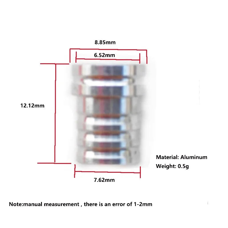 Archery Nock Aluminum Seat suitable for ID7.62mm OD8.8mm | SAMAG