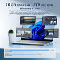 2026 New 14.1" intel Core i9-10980HK laptop 16GB RAM 1/2TB SSD Portable laptops Windows 11 Pro Office Gaming Notebook computer
