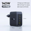 【New Sale】Baseus 140W GaN Charger PD Charger USB C Charger Fast Charge For Macbook Tablet Phone Charger For iPhone 17 16 15 14