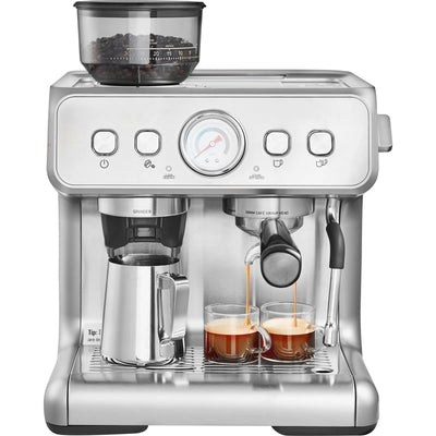 Espresso Machine with Grinder 15 Bar Semi Automatic | SAMAG