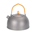 0.5L Titanium Pour Over Coffee Kettle with Removable Spout, Lightweight Camping Tea Pot for Boiling Water Hiking Backpacking