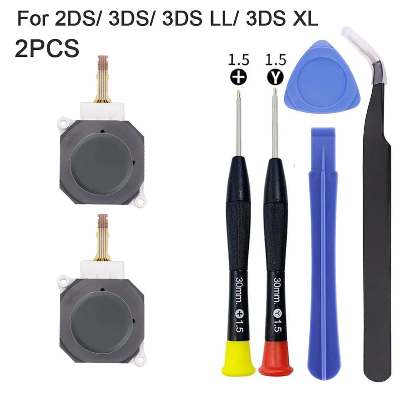 3D Analog Joystick Thumb Stick Replacement for Nintend New 3DS New 2DS XL 3DS XL for NEW 3DS XL LL 2DS XL LL Console