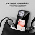 Smart E-ink Screen Phone Case For IPhone 16 15 14 13 12 11 Pro Max NFC Refesh Photo Anime Characters Girl Silicone Phone Cover