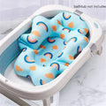 Infant Daily Bath Accessory Non Slip Bathtub Mat Soft Animal Pillow Safety Support Cushion For Newborn Shower And Body Washing