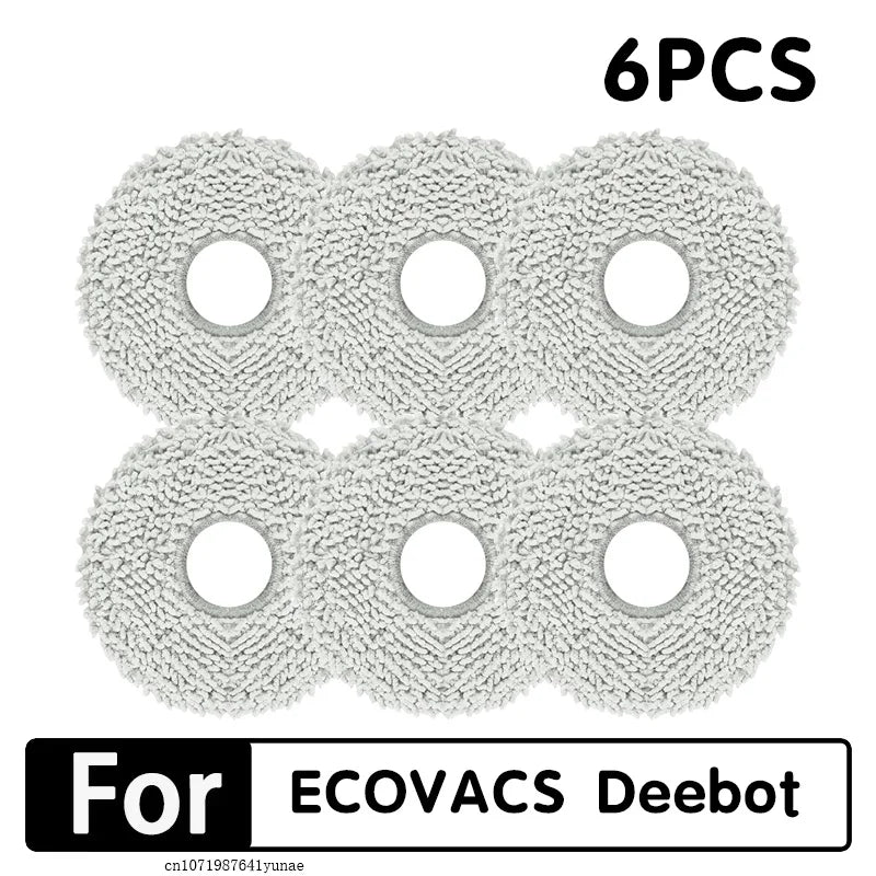 Mopping Pad For ECOVACS Deebot T20 T10 X1 Omni T30 Pro Omni X2 Omni X1 T10 Turbo Mop Cloth Robot Vacuum Cleaner Accessories