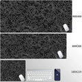 Computer Mouse Pad Strata Liquid Gaming PC Deskmat Laptop Pc Accessory Non-slip soft Mat XXL size Mousepad Large 900x400 Mats