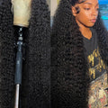 40 50 Inch Water Wave Burmese Curly Lace Front Wigs 13x4 13x6 HD Deep Wave Lace Frontal Wig 7x5 Glueless Human Hair Wigs For Women 300% High Quality Real Virgin Hair Wig