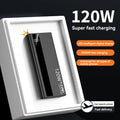 Lenovo 500000mAh 3C High Capacity PowerBank 120W Super Fast Charging Digital Display Portable External Battery For Xiaomi iPhone
