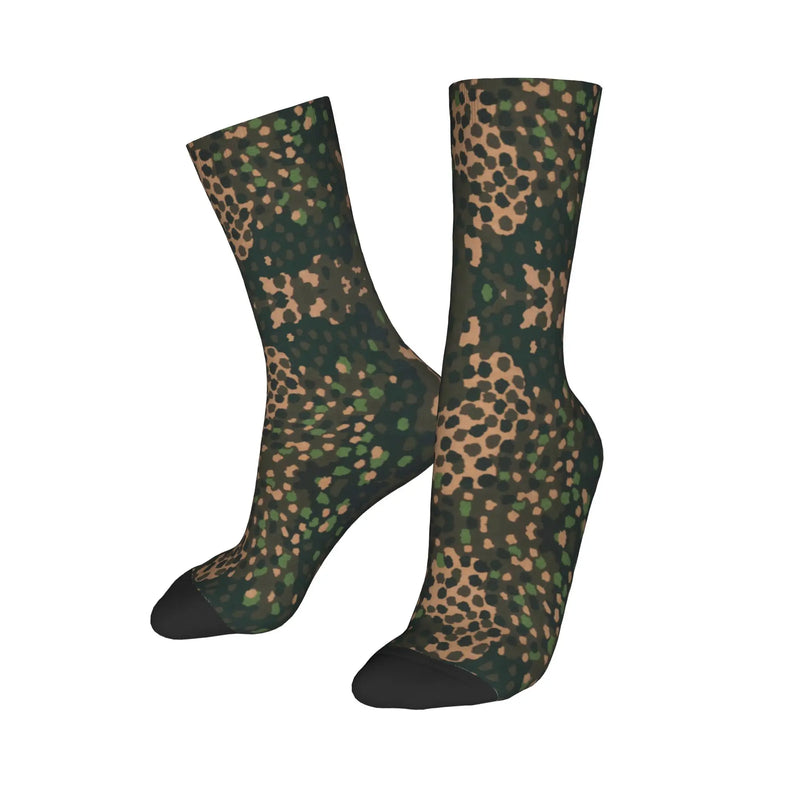 Custom Cute Military Camo Camouflage Army Socks Women Men Warm 3D Printing  Sports Basketball Socks