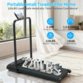 Walking Pad Treadmill with Foldable Handrail, 3.5HP Quiet | SAMAG