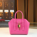 Simple casual metal lock tote 2026 new versatile large-capacity Boston bag